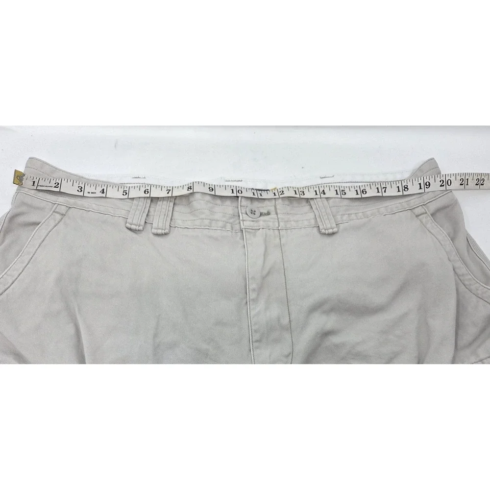 Polo Ralph Lauren Geller Cargo‎ Shorts Mens 40 Khaki Beige Work Utility 10.5 in